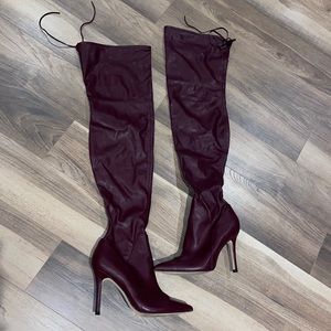 Over-the-Knee Stiletto Boot
